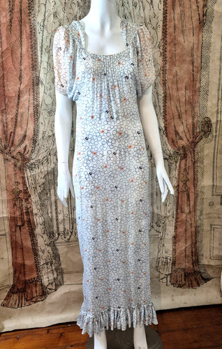 1930 vintage maxi dress - 1930's,