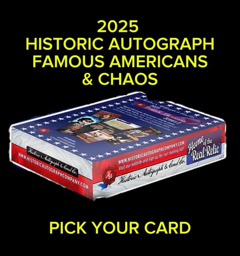 2025 historic autographs - 2025,
