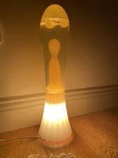 Mathmos Fluidium Ross Lovegrove Lava Lamp White