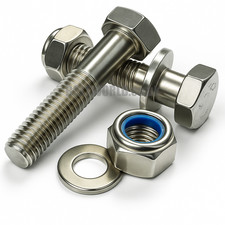 M8 A2 STAINLESS PART THREADED