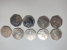 Beatrix Potter 50p coins - 9