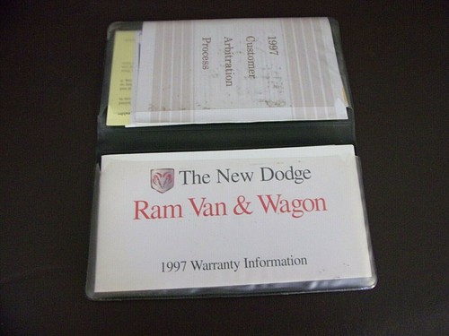 Dodge ram van wagon warranty - van, &