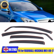4Pcs For Vauxhall Insignia MK1 Saloon/Hatchback 2009-2017 Wind Deflectors Tinted