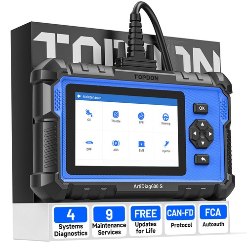 Topdon artidiag600s obd2 code - topdon,