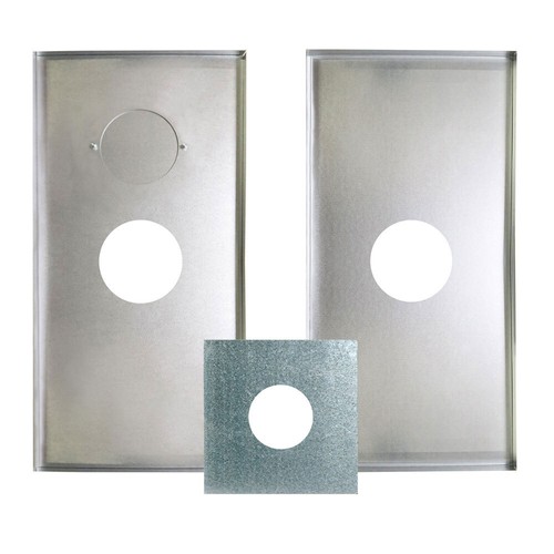 Chimney register closure plate - chimney,