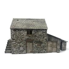BARN/STORE & WORKSHOP LASER CUT OO GAUGE 1:76 SCALE MODEL RAILWAY KIT - KX084-OO