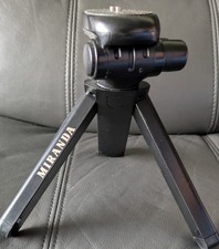 Vintage Miranda Table Top Tripod Table Pod Camera Tripod In Original Box