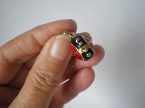 Jedi red spinel - red, locket