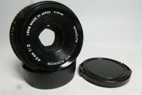 Minolta rokkor 45mm f2 - minolta,