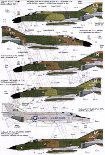 Xtradecal 72072 usafe - xtradecal,