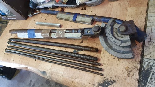 Record pipe benders and - benders,