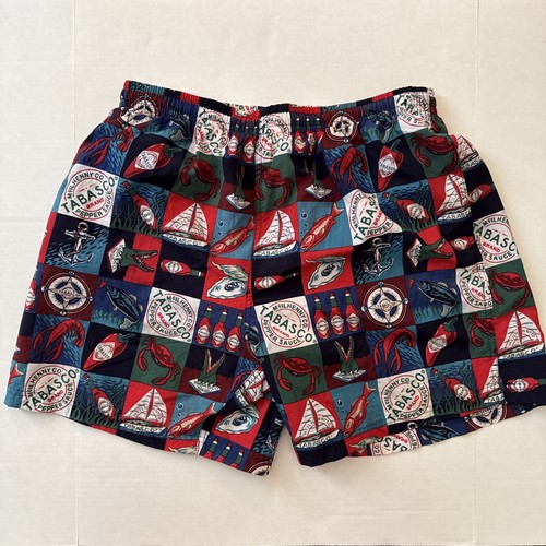 Tabasco vintage swim trunks - tabasco,