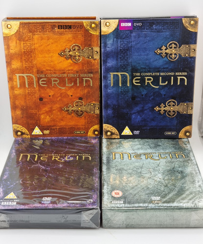 Merlin series complete dvd - merlin,