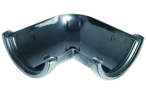 Half round cast - round, iron