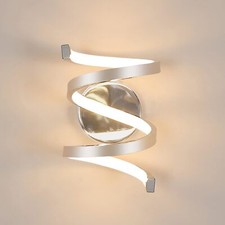 21W Modern LED Wall Lamp 3000K/6500K Chrome Indoor Wall Light Hallway Bedside