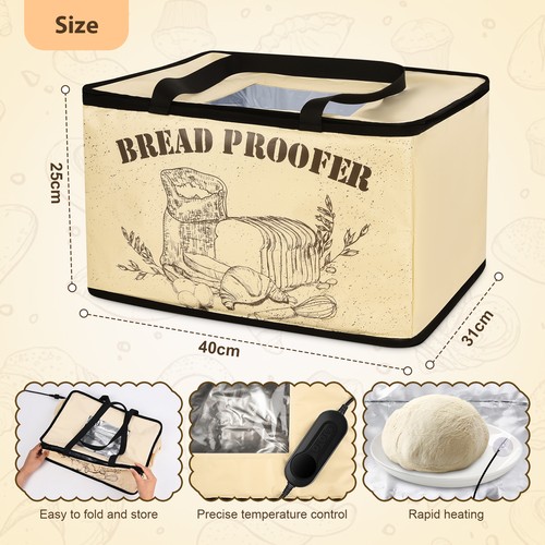 Dough proofing box c - box, 10-45°c