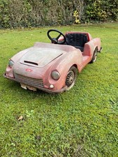 Vintage Aston Martin Sports GT’ Pedal Car by Triang For Restoration