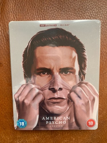 American psycho uhd - psycho, blu-ray