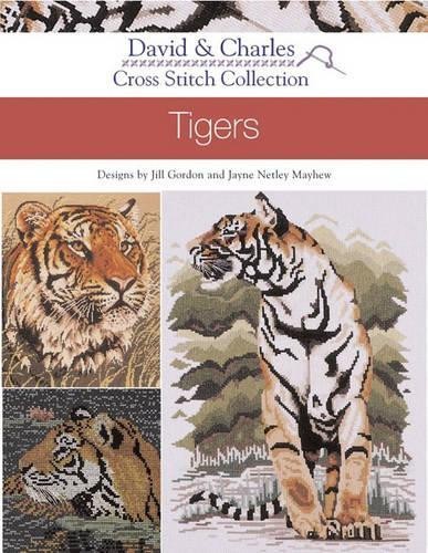 Tigers cross stitch - tigers,