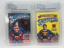 1978 topps superman the movie - topps,