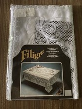 VTG Filigree Nottingham Lace