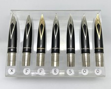 Sheaffer Targa Classic Inlaid Fountain Pen Nib Unit Stainless Steel 14K Gold NOS