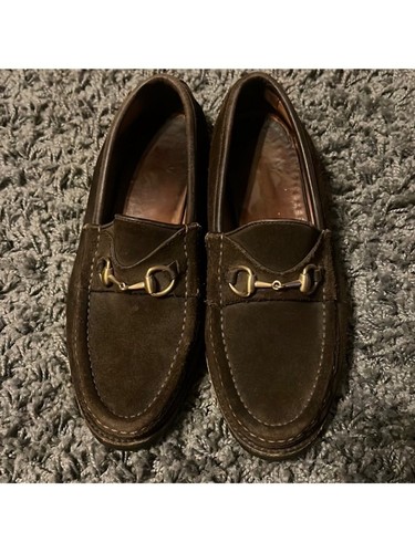 Gucci horsebit loafers brown - gucci,