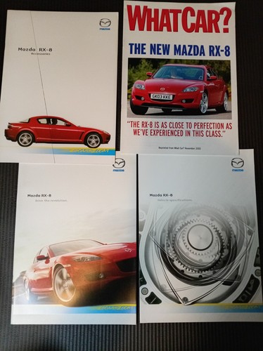 Mazda bundle brochures - mazda, rx-8