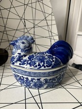 Vintage Cobalt Blue & White