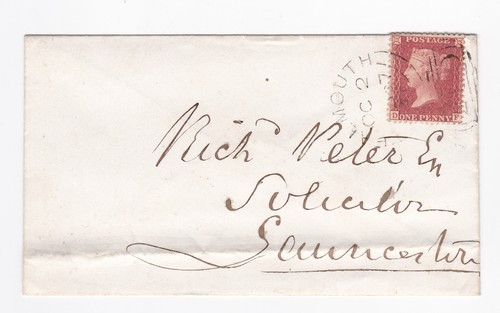 1857 fine penny red - fine,