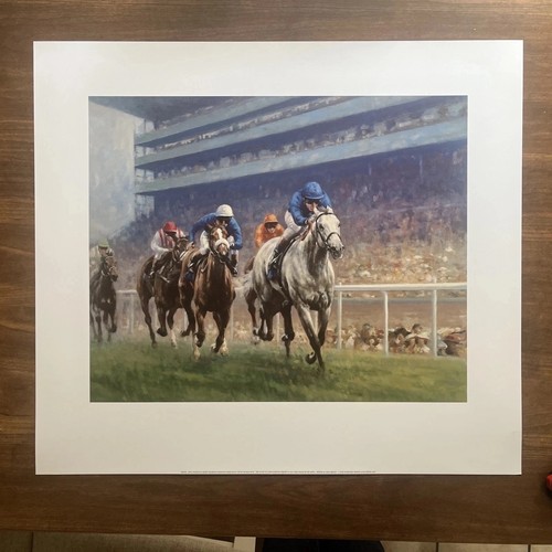 Horse racing print daylami - horse,