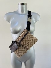 Gucci GG Canvas Belt Bag Black