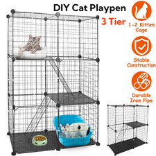 Tier cat playpen cage - 3,