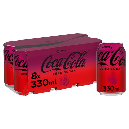 Coca cola zero - sugar, cherry