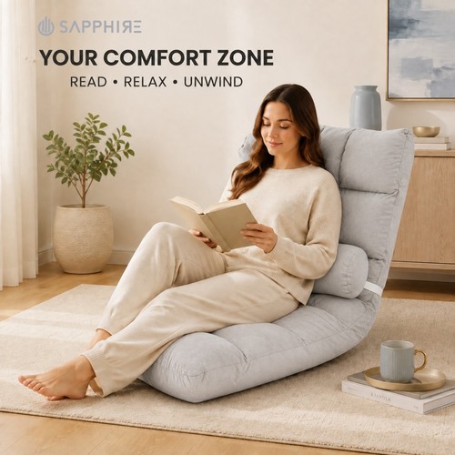 Floor chair with back - floor,