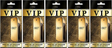 5 X VIP 007 VIP Air Fresheners