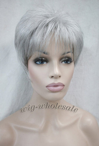 Lady short curly wigs - short, bob