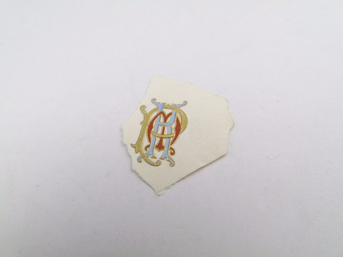 Royal initials embossed - royal,
