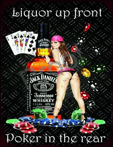 Liquor front poker rear - liquor,