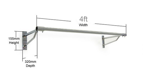 Heavy duty 4ft long clothes - duty,