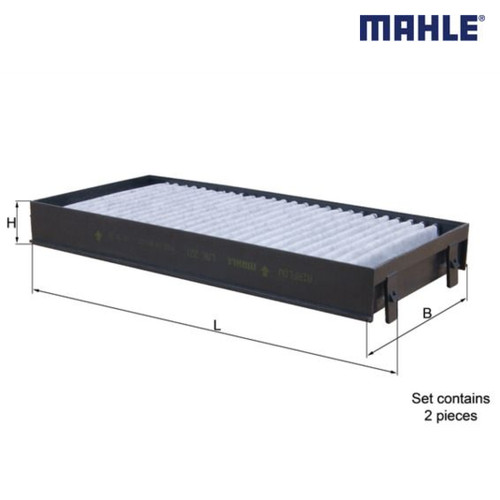 Filter cabin air - filter,, mahle
