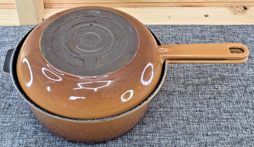 Genuine creuset brown - genuine, cast