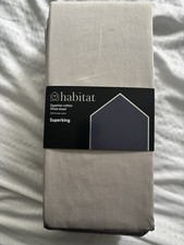 Habitat Egyptian Cotton Fitted