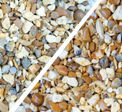 Decorative gravel golden - decorative,