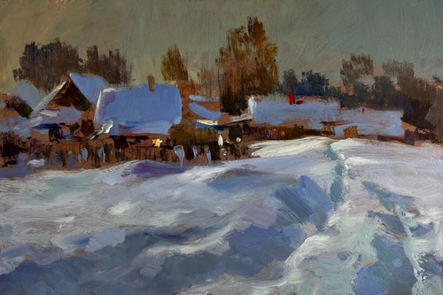 Oil painting large - oil,