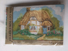 Anchor Thatched Cottage Starter Tapestry Kit  15 x 22.5 cm #MR921