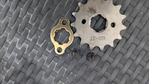 Front chain sprocket 420 20mm - front,