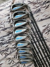 Ping G2 Irons / 3-PW + SW / Blue Dot / Stiff Flex Ping TFC 100 Shafts,9 clubs RH