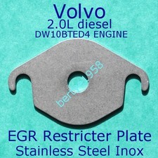 EGR valve blank restrictor