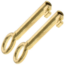 2 x Cabinet Lock Keys Wardrobe